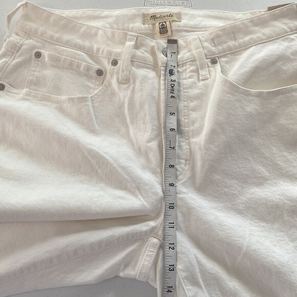 Madewell The Curvy Perfect Vintage Straight Leg Ankle Jeans High Rise Stretch - Picture 14 of 16